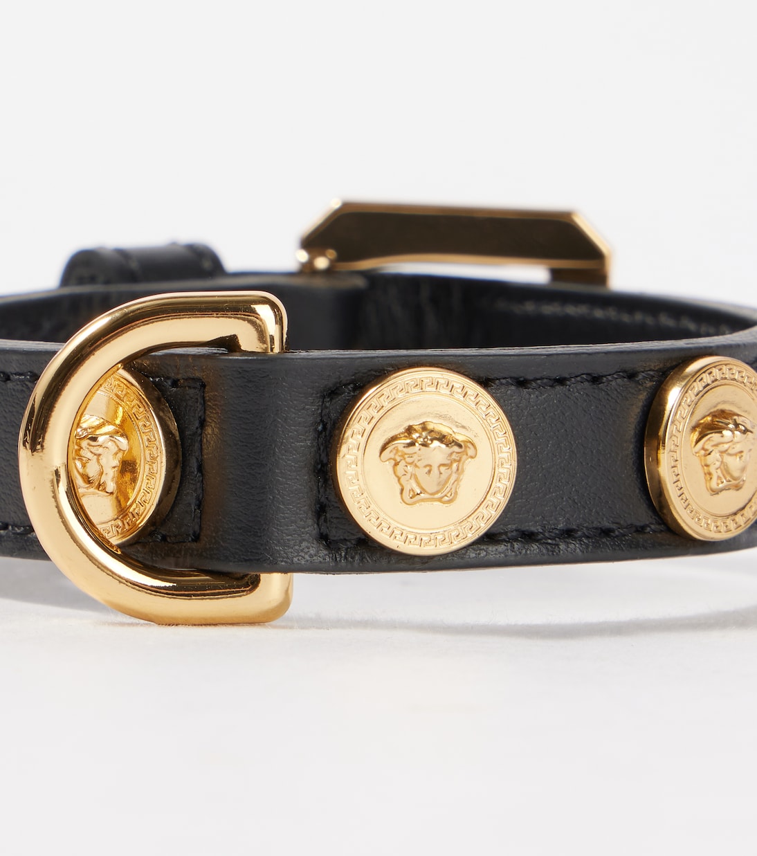 Icon Small leather pet collar | Versace Home