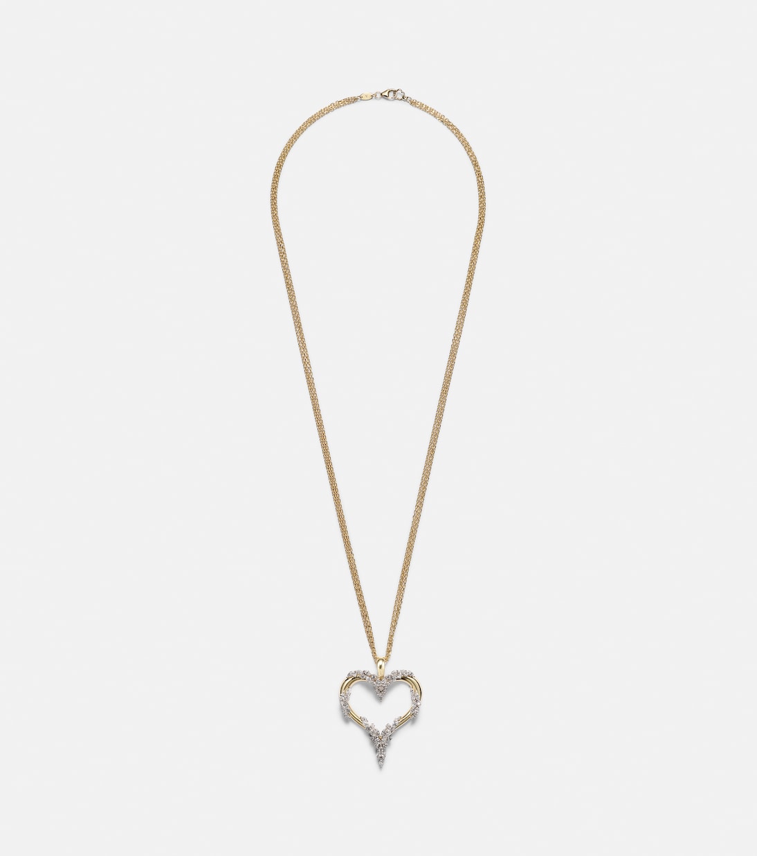 Collier Golden Strada en or 18 ct et diamants | Yeprem