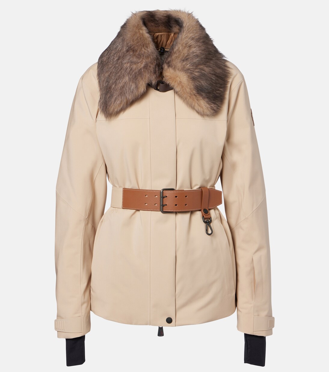 Vizelles shearling-trimmed down jacket | Moncler Grenoble