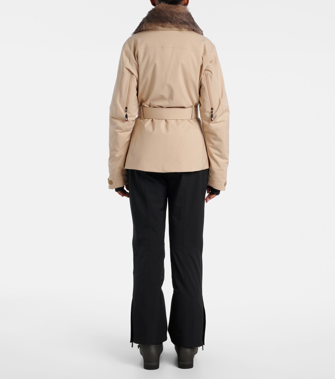 Vizelles shearling-trimmed down jacket | Moncler Grenoble