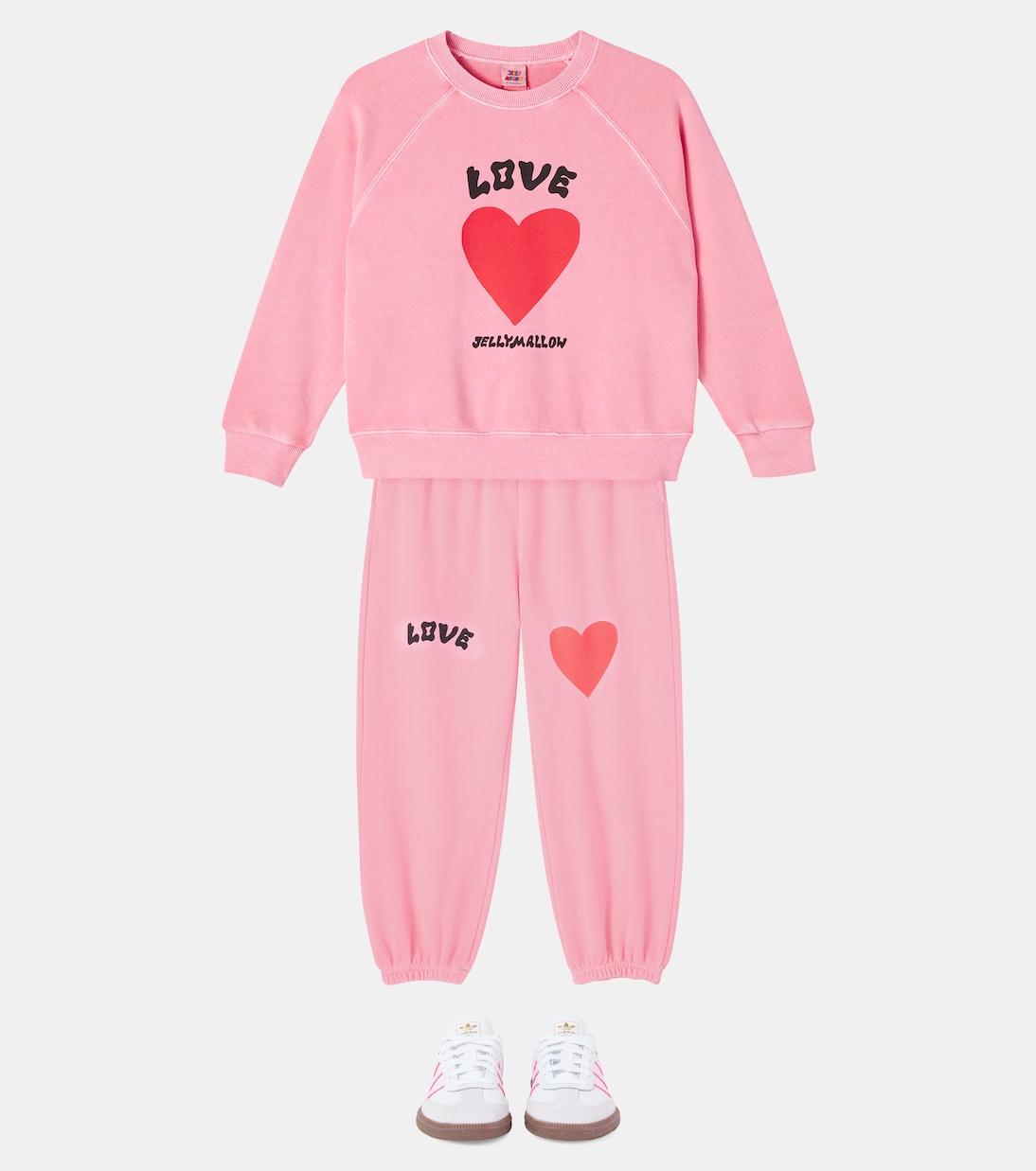 Love cotton jersey sweatshirt | Jellymallow