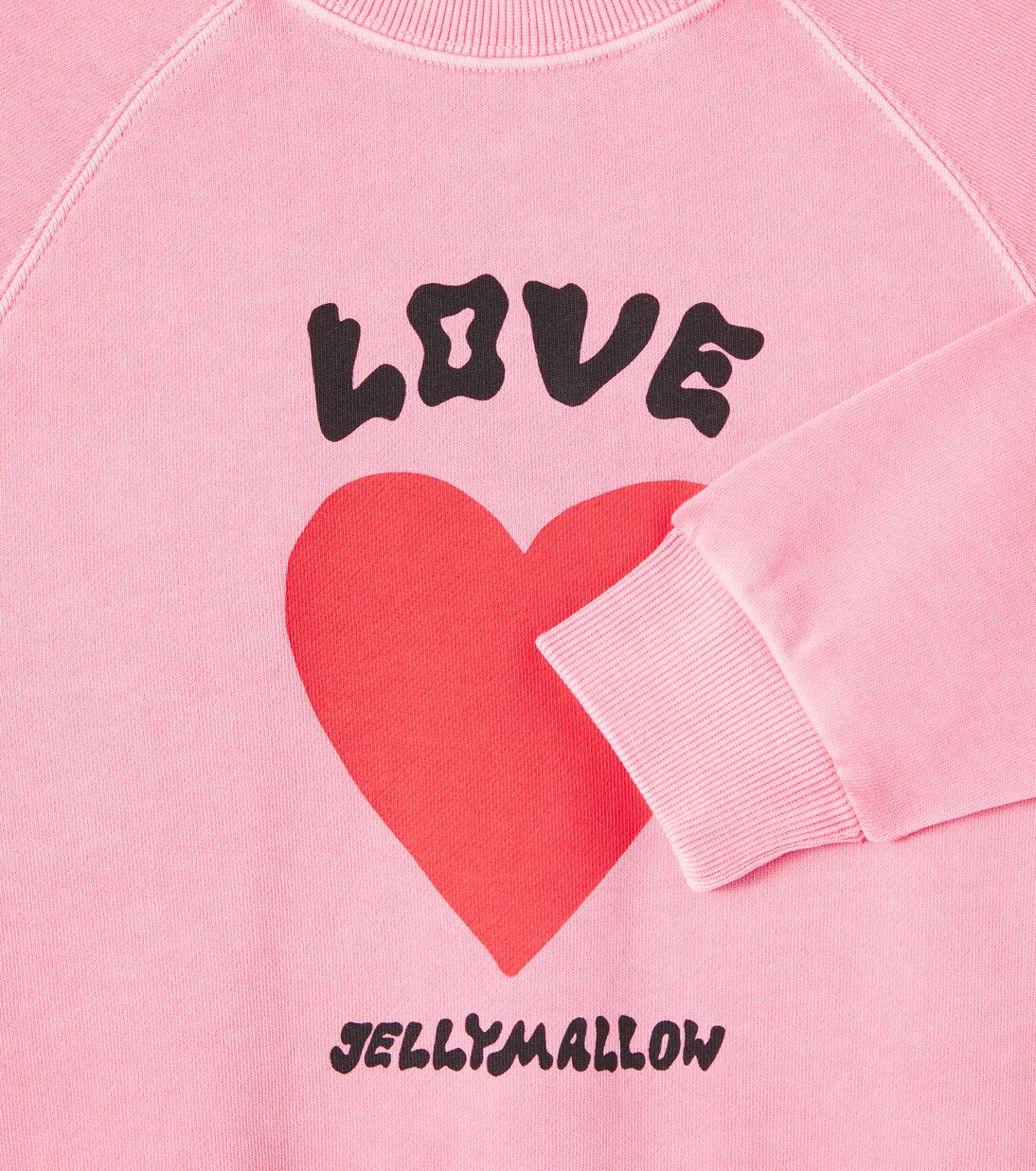 Love cotton jersey sweatshirt | Jellymallow