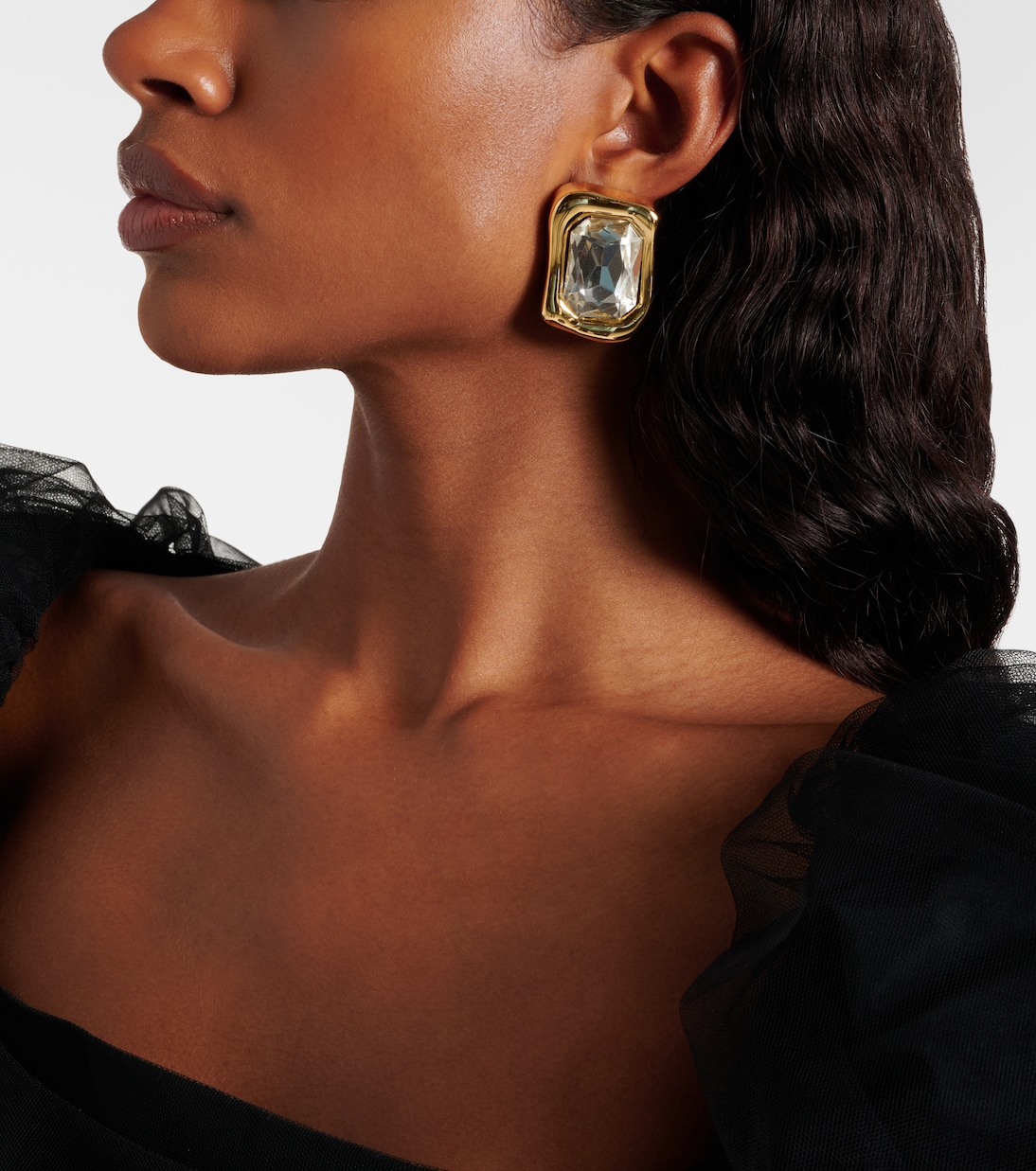 Caterina crystal-embellished earrings | Jennifer Behr