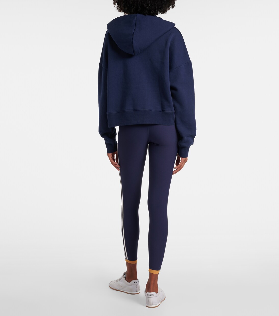 Byron logo cotton jersey hoodie | The Upside