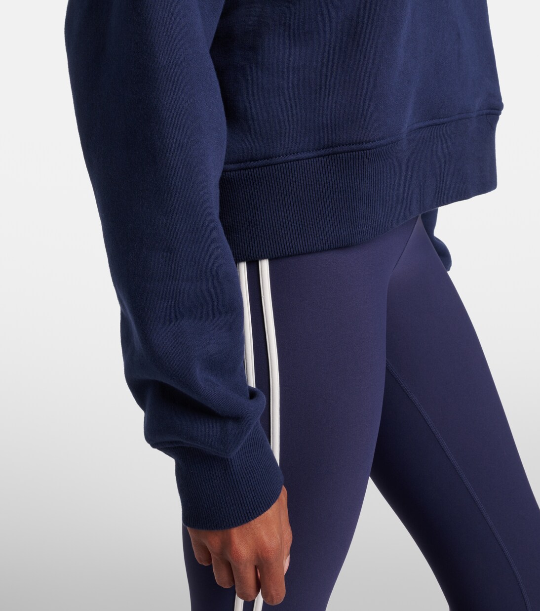 Byron logo cotton jersey hoodie | The Upside