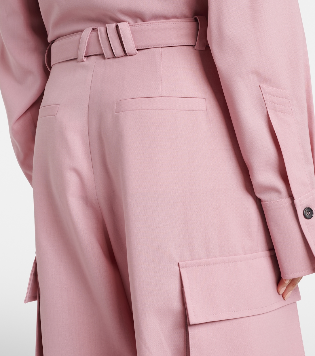 Belted cargo pants | The Attico