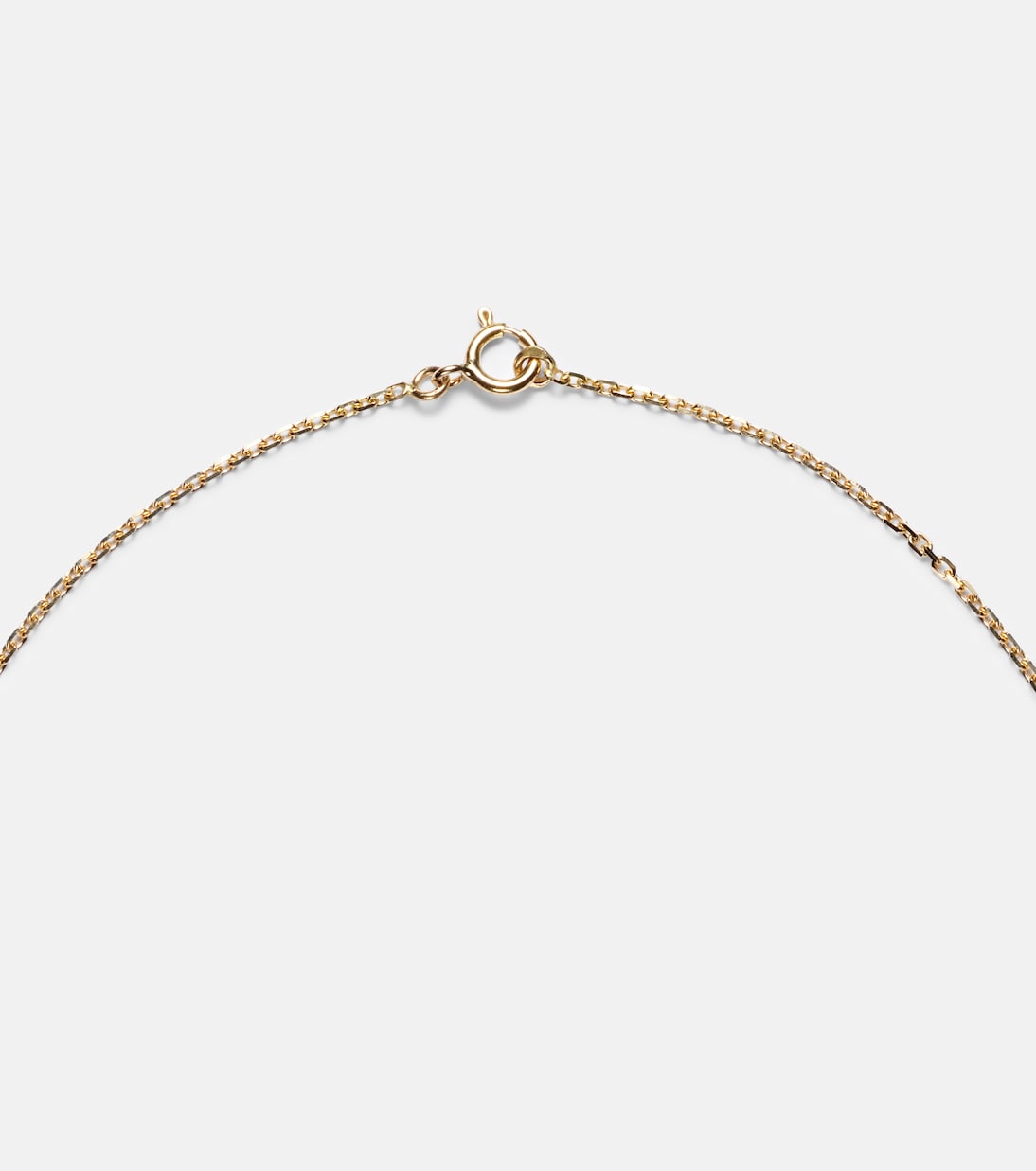 Halskette Joli Miroir aus 9kt Gelbgold (375/1000) mit 18kt Weißgold (750/1000) und Citrin | Yvonne Léon