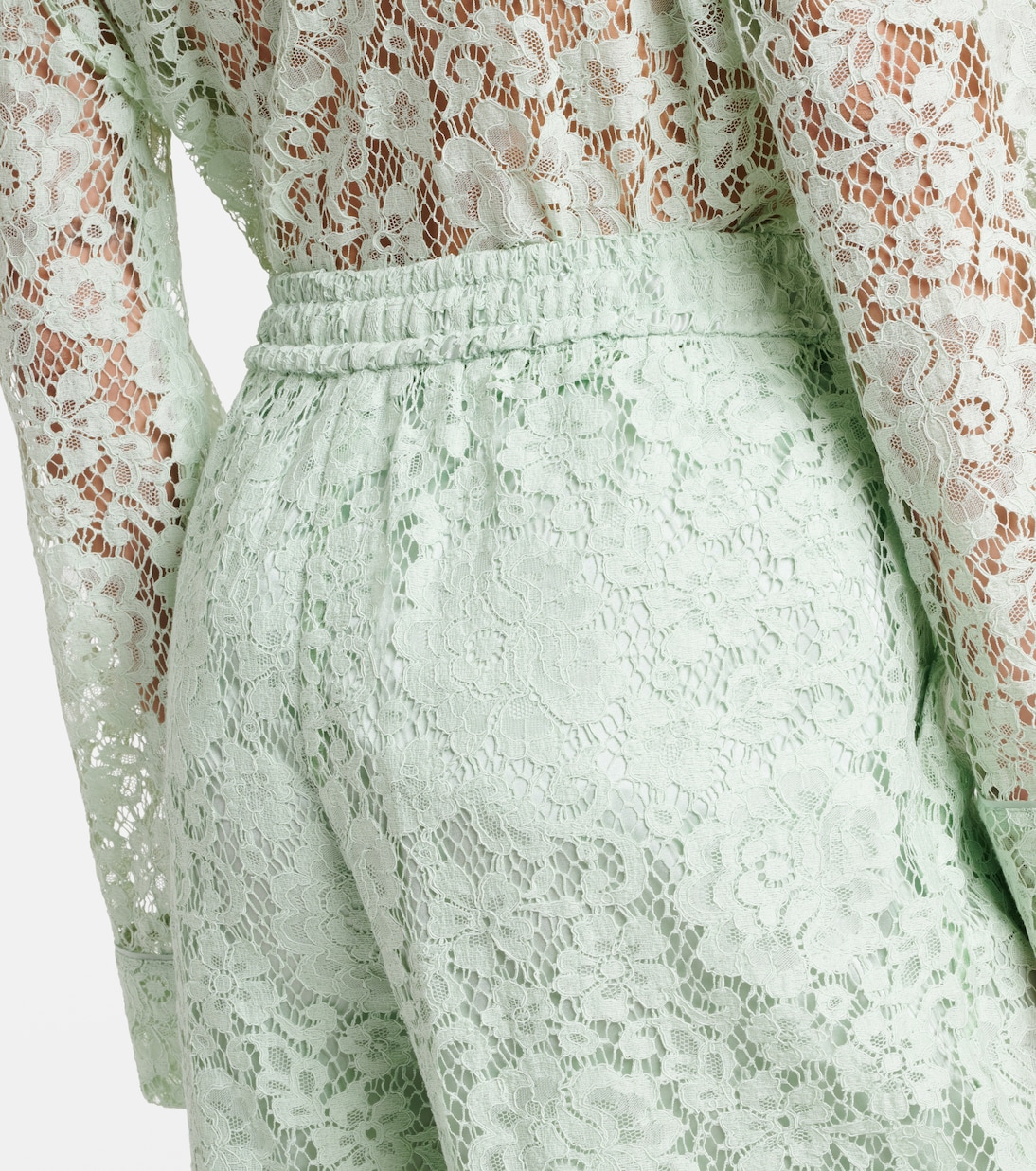 Lace wide-leg pants | Dolce&Gabbana