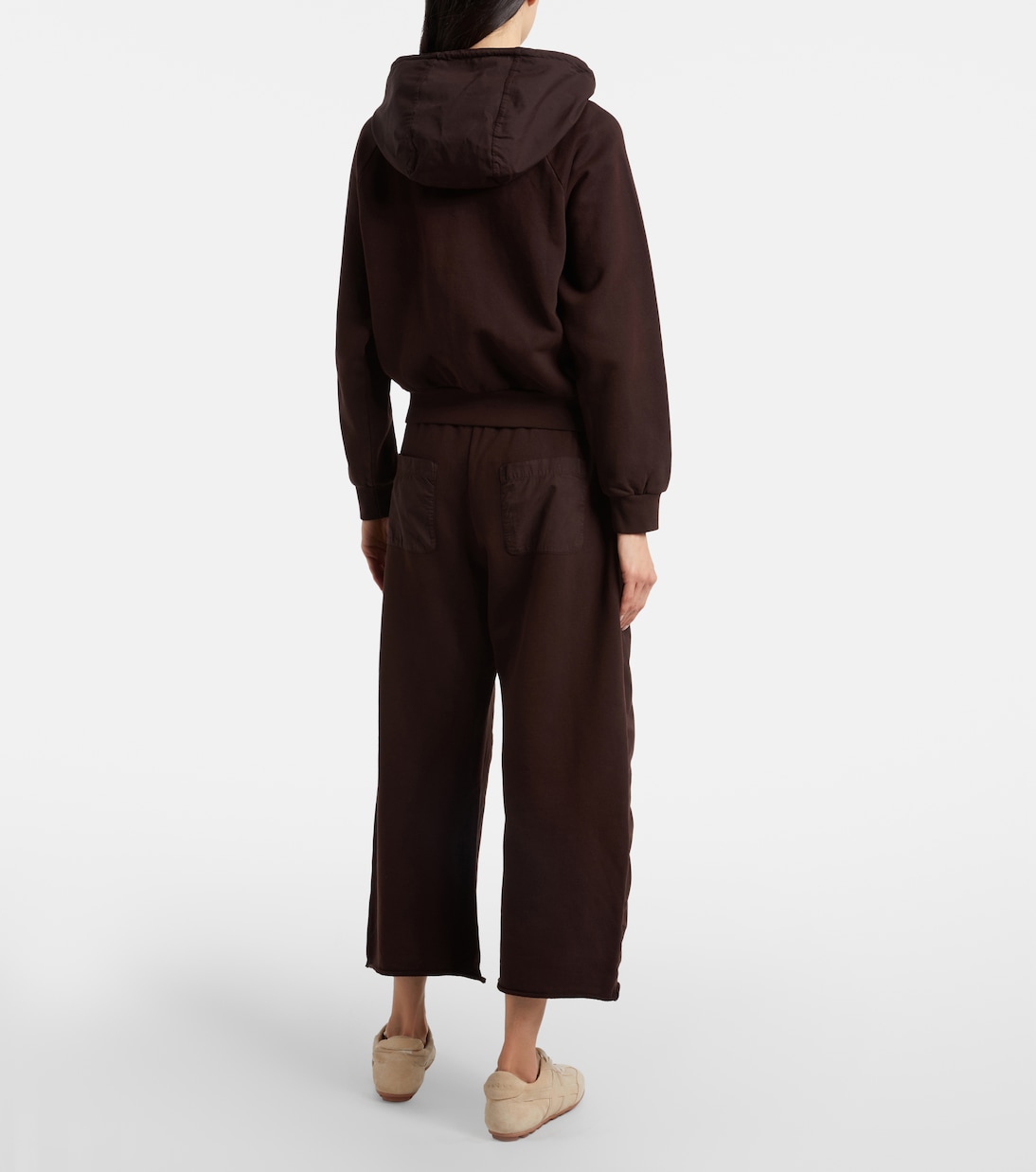 Jamie patchwork cotton terry swetapants | Leset