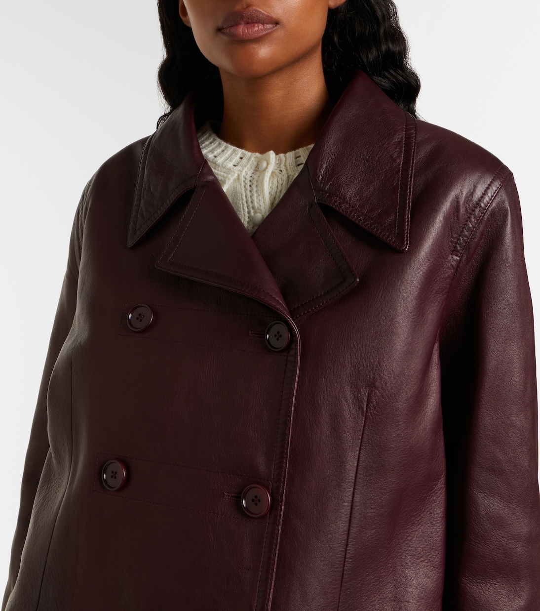Leather coat | Chloé