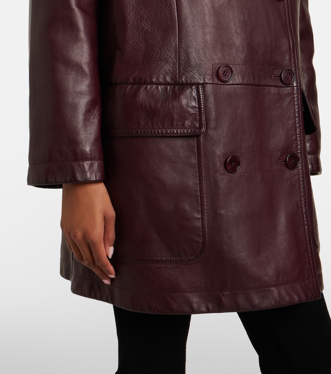 Leather coat | Chloé