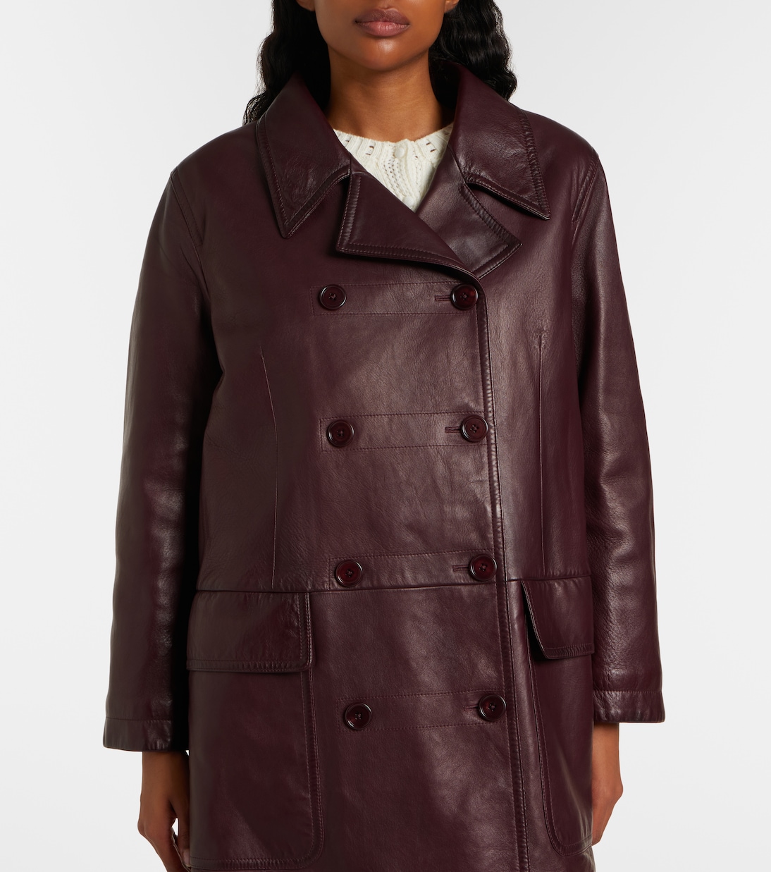 Leather coat | Chloé