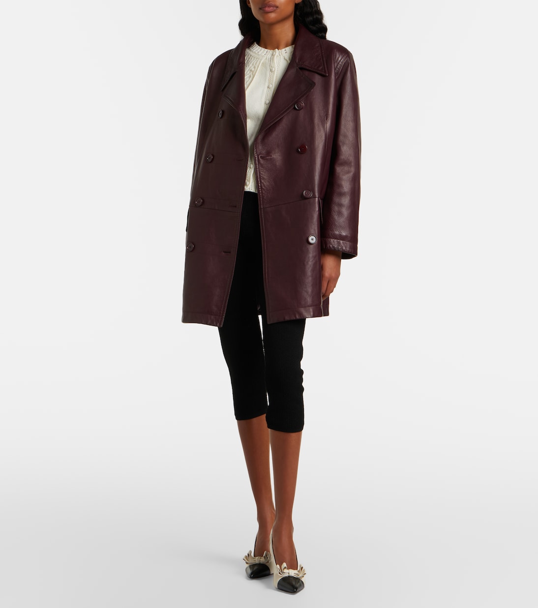 Leather coat | Chloé