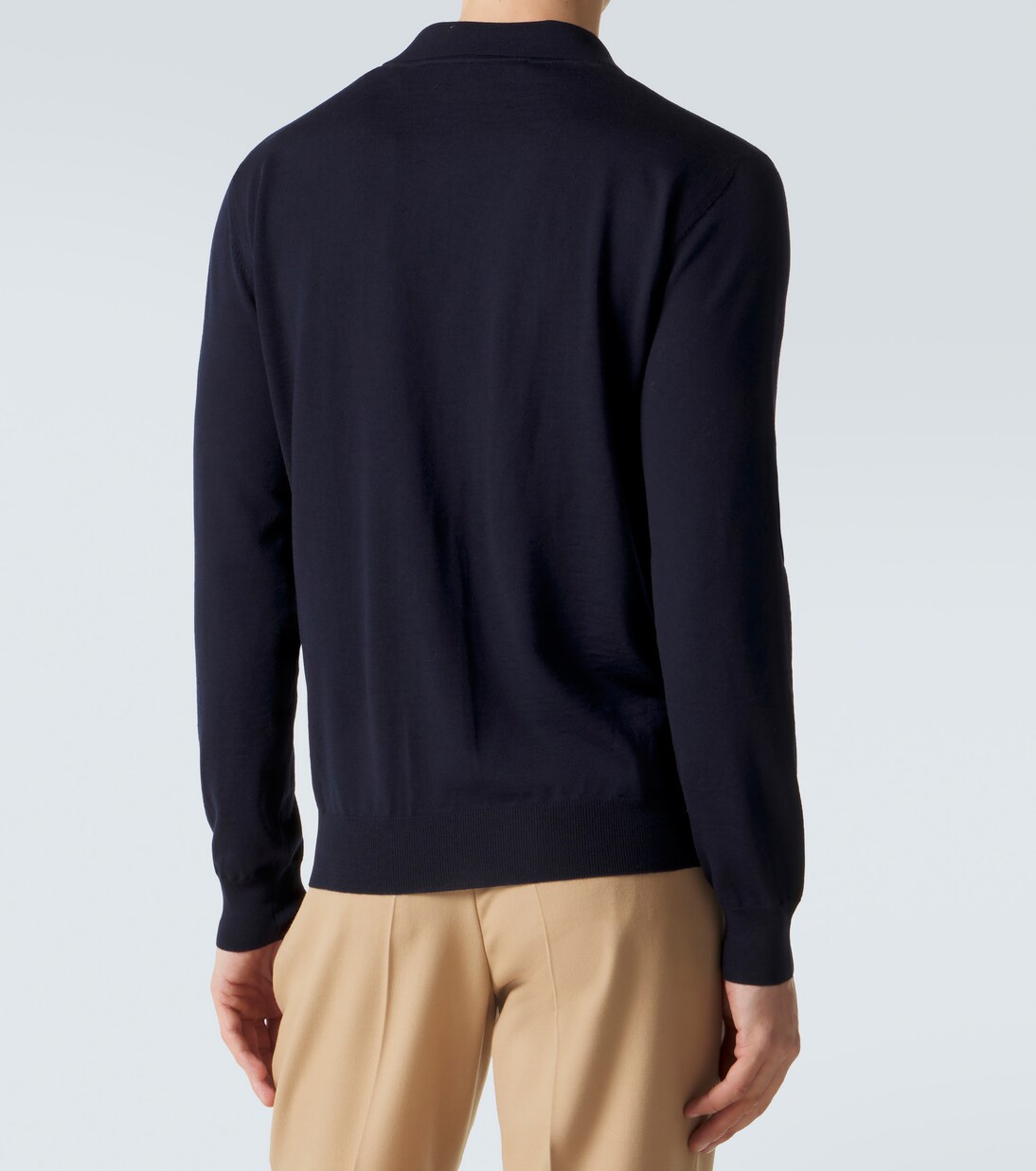 VLogo virgin wool polo sweater | Valentino