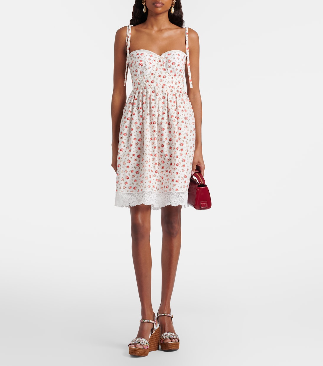 Floral embroidered espadrille wedges | Dolce&Gabbana