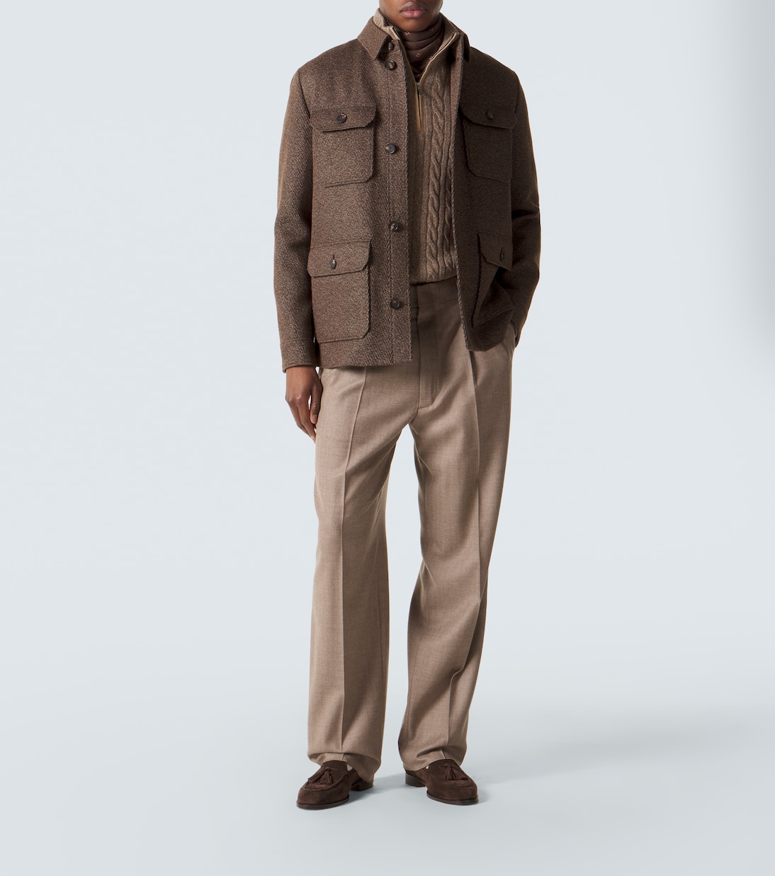 Serge suede loafers | Loro Piana