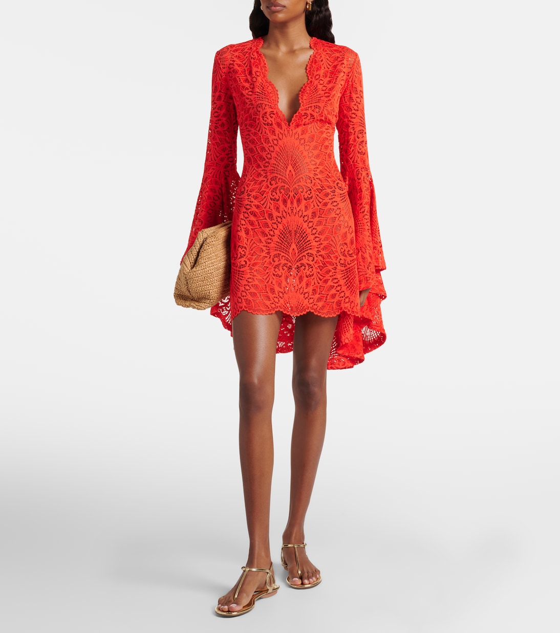 Kara lace beach dress | Alexandra Miro