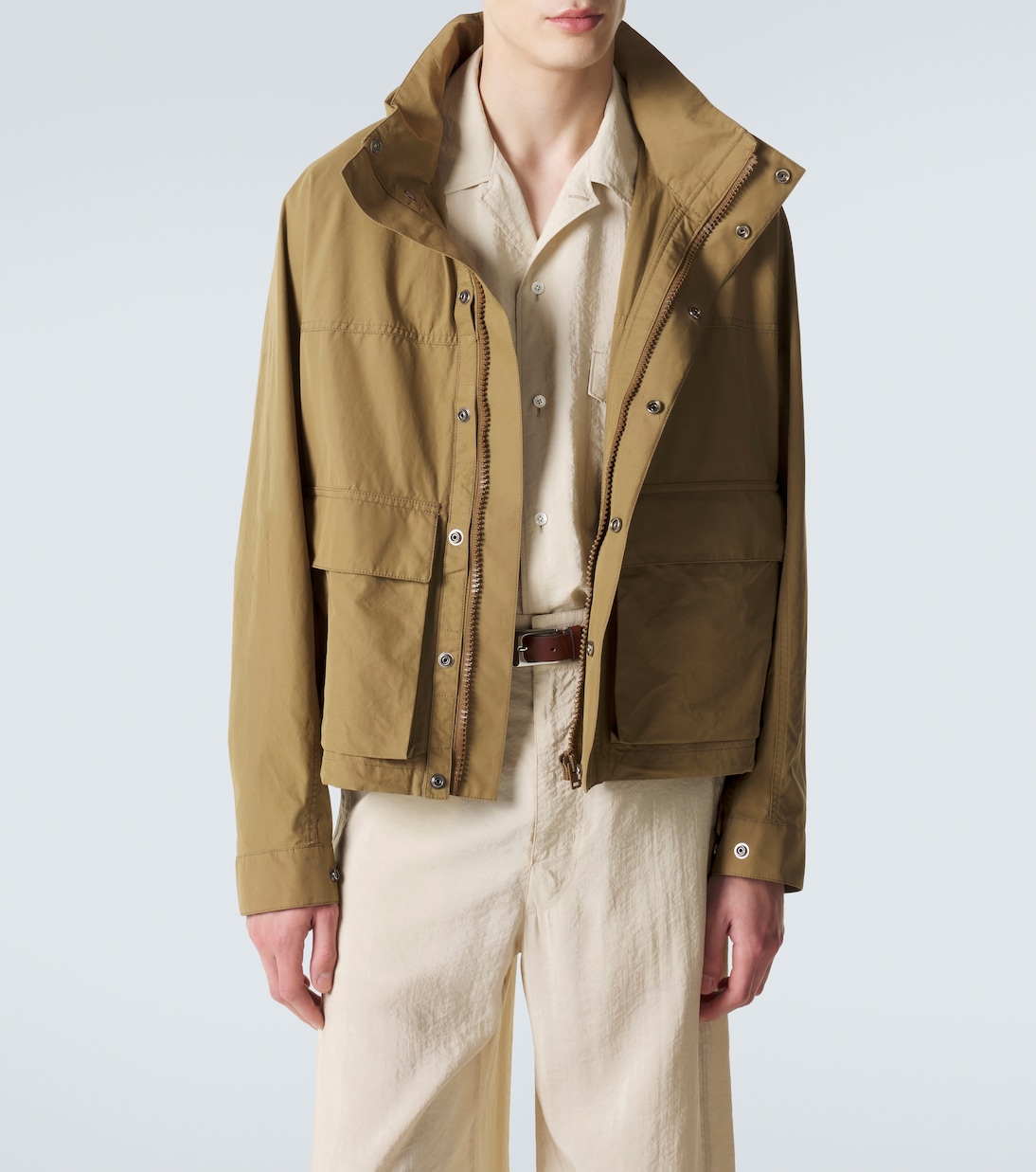 معطف للمطر من القطن | Lemaire