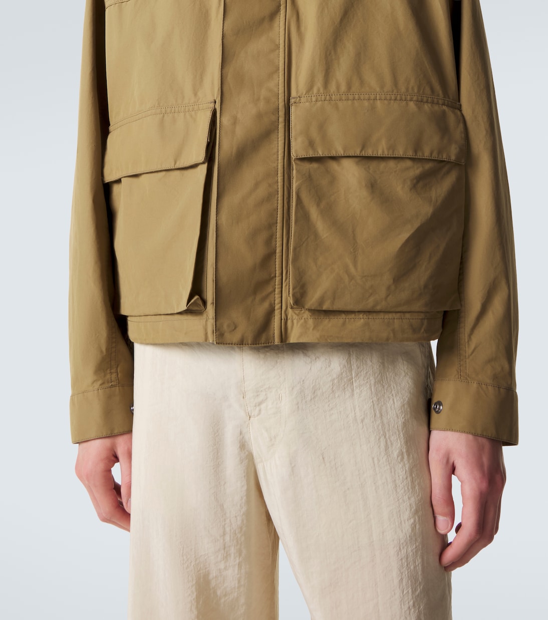 معطف للمطر من القطن | Lemaire