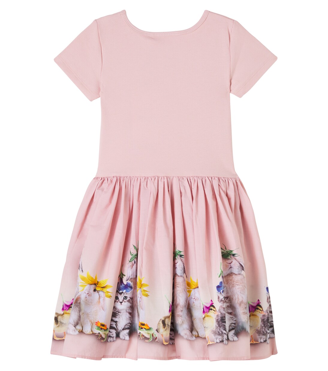 Printed cotton-blend dress | Molo