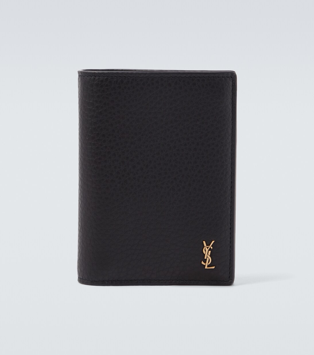 Tiny Cassandre leather bi-fold wallet | Saint Laurent