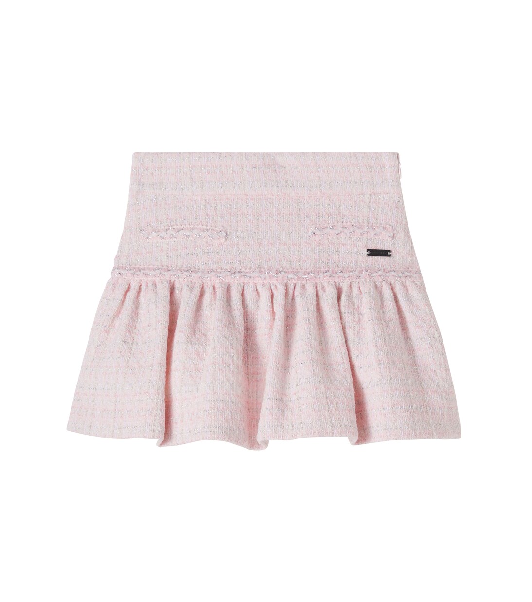 Falda de tweed en mezcla de algodón | Monnalisa