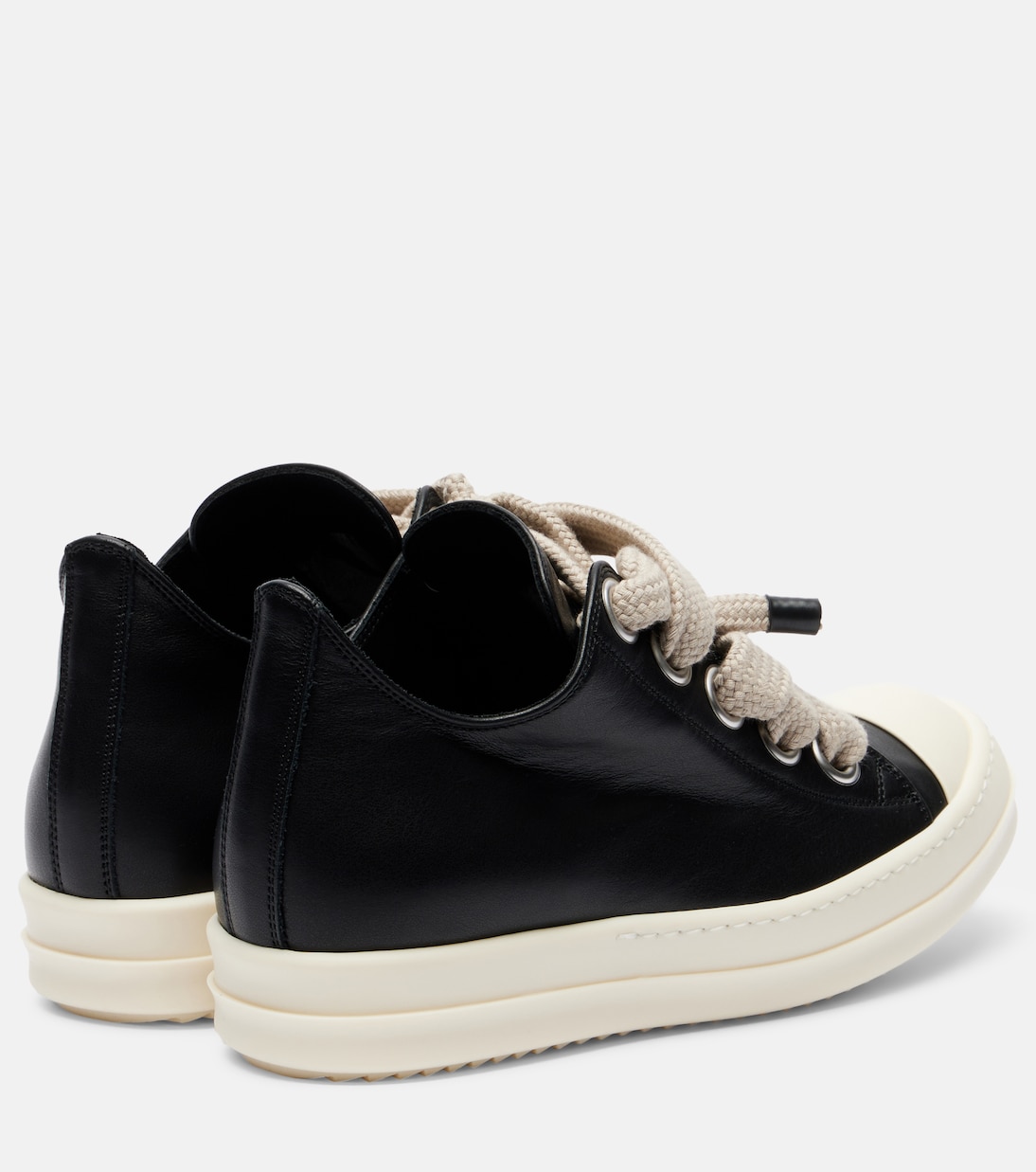 Jumbolace leather sneakers | Rick Owens