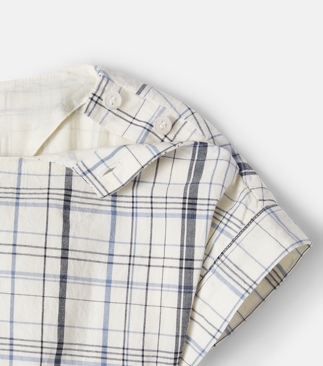 Robe Edelweiss en coton à carreaux | Bonpoint