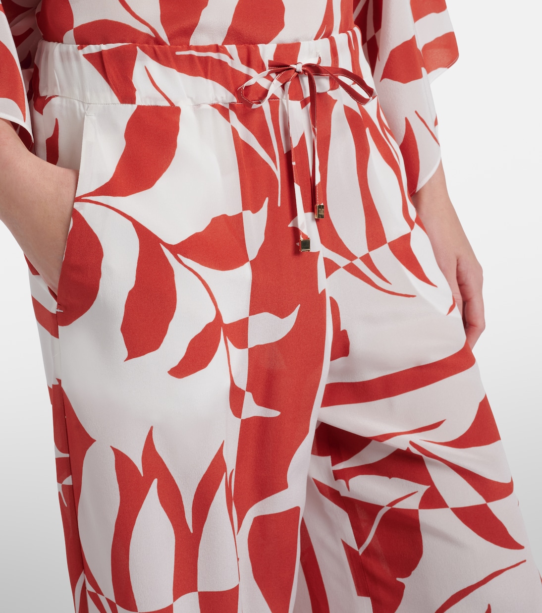 Weite Hose Voto aus Seide | Max Mara