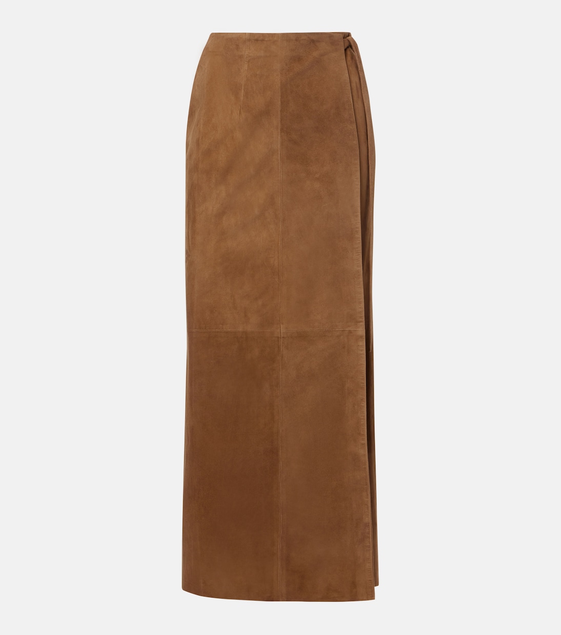 Leather wrap skirt | Nour Hammour
