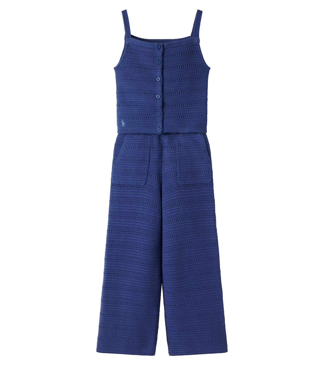Crochet cotton tank top and pants set | Polo Ralph Lauren Kids