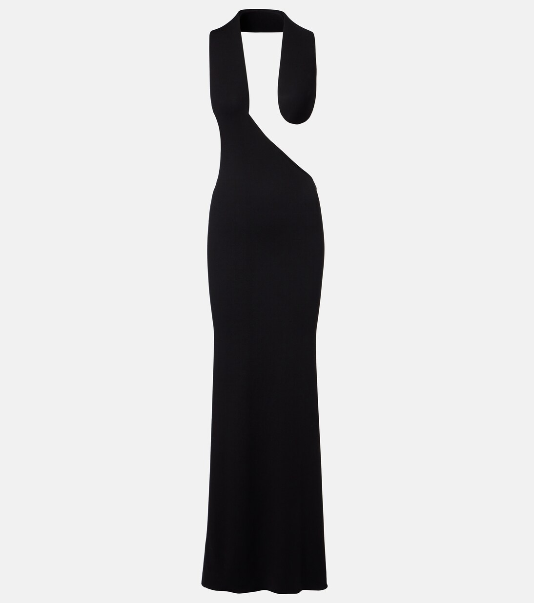 Impossible asymmetric jersey gown | Tom Ford