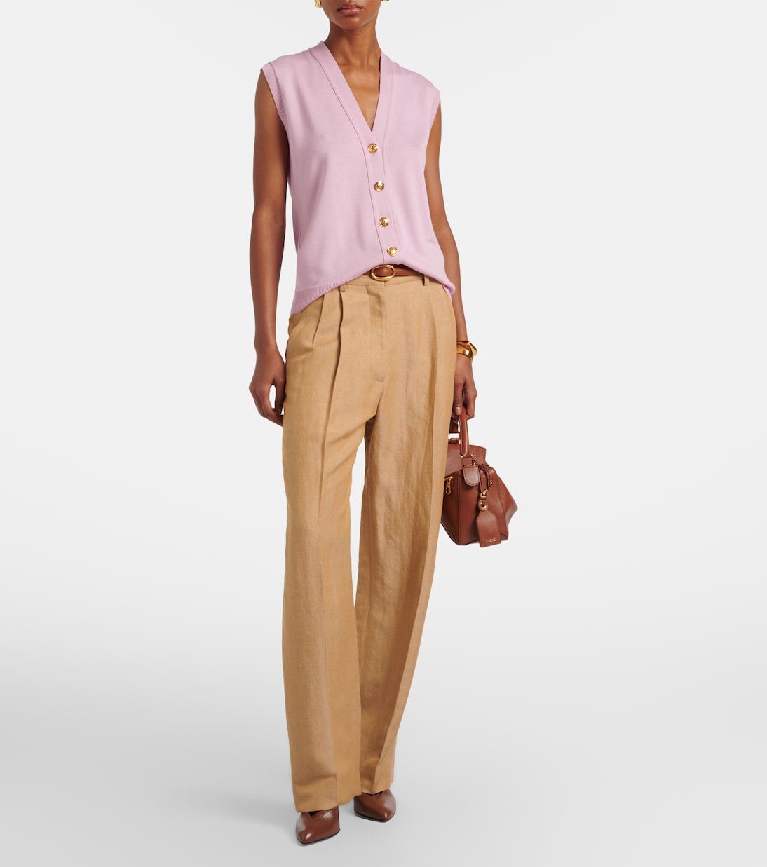 Sebright wool, silk, and cashmere vest | Blazé Milano