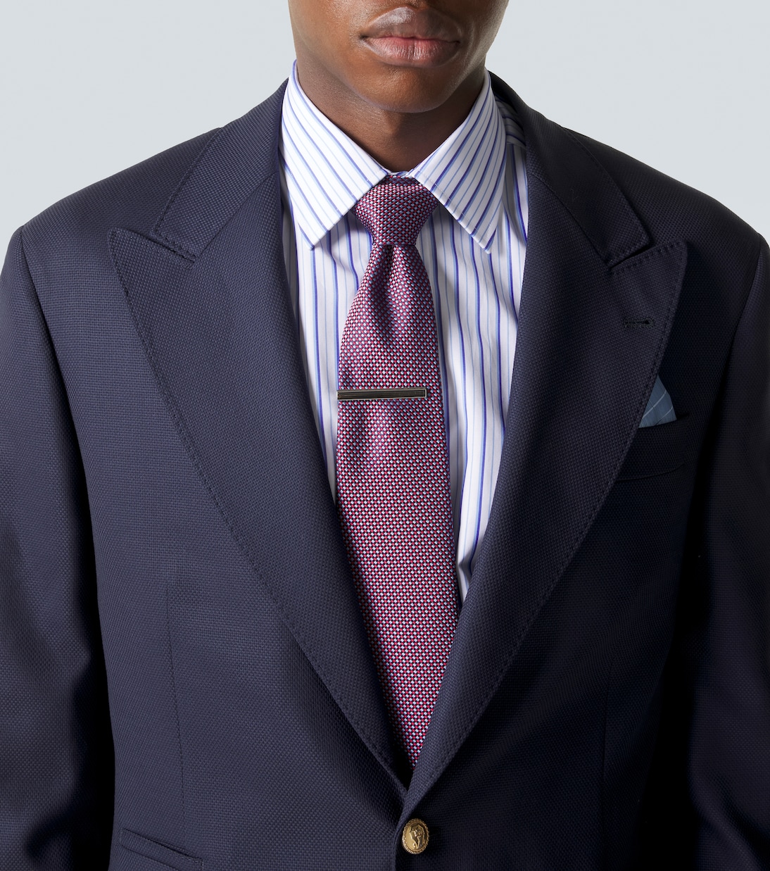 Striped cotton poplin shirt | Charvet