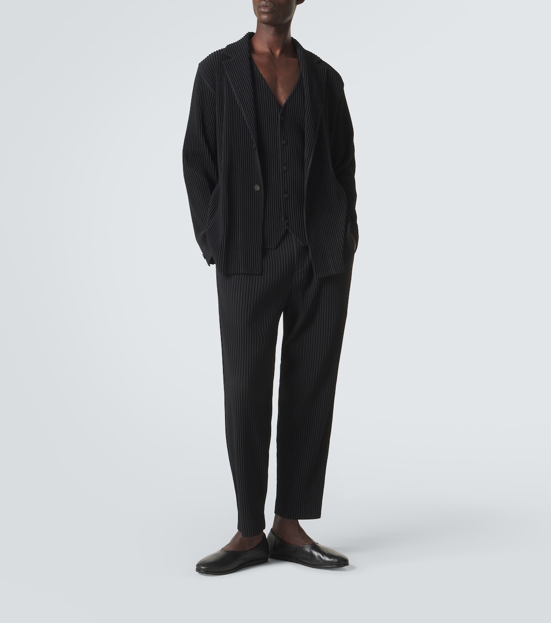 Basics pleated blazer | Homme Plissé Issey Miyake