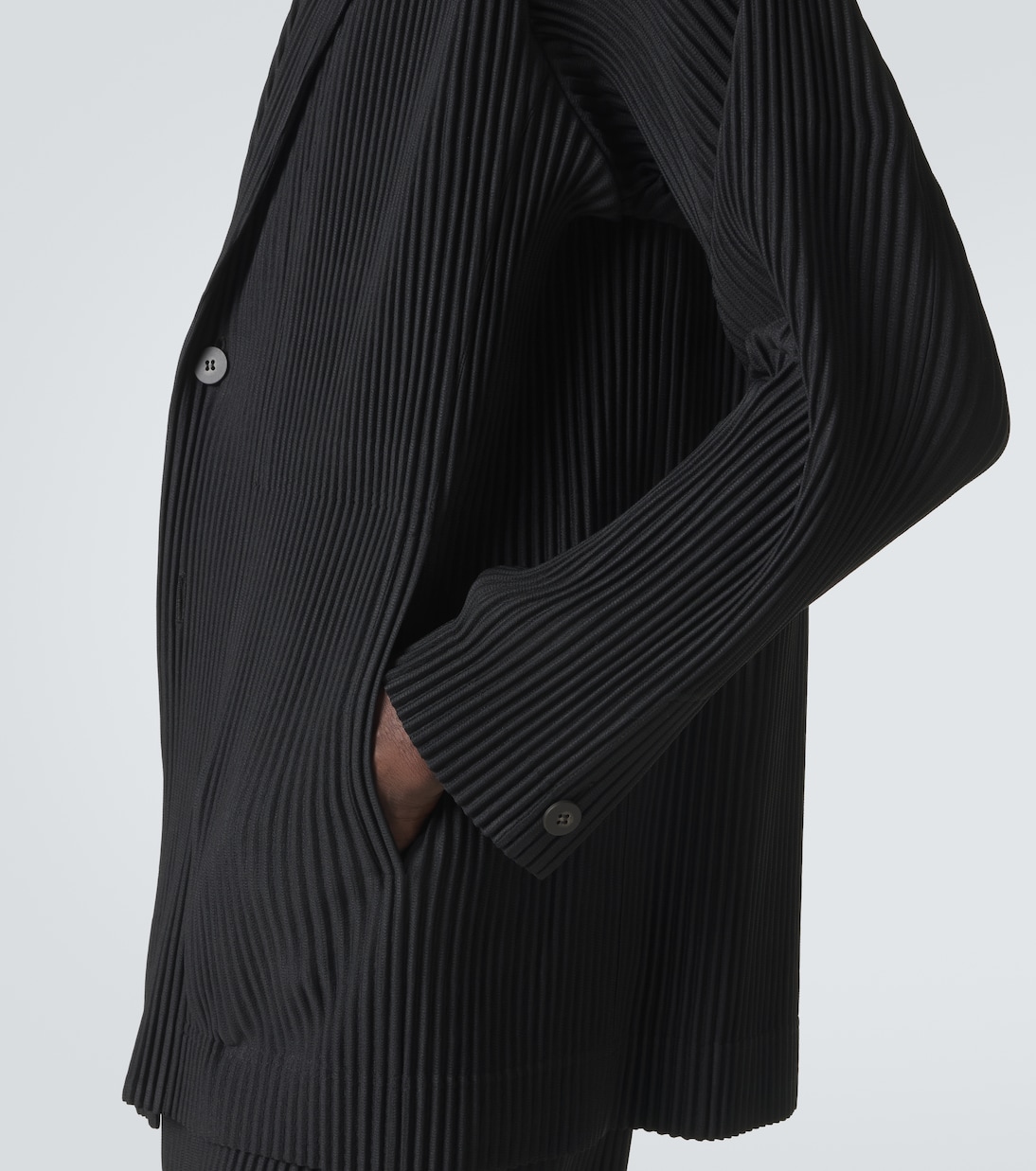 Basics pleated blazer | Homme Plissé Issey Miyake