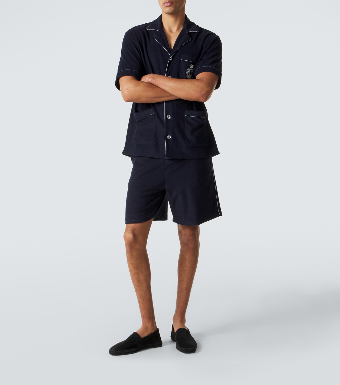 Cotton and silk shorts | Ralph Lauren Purple Label