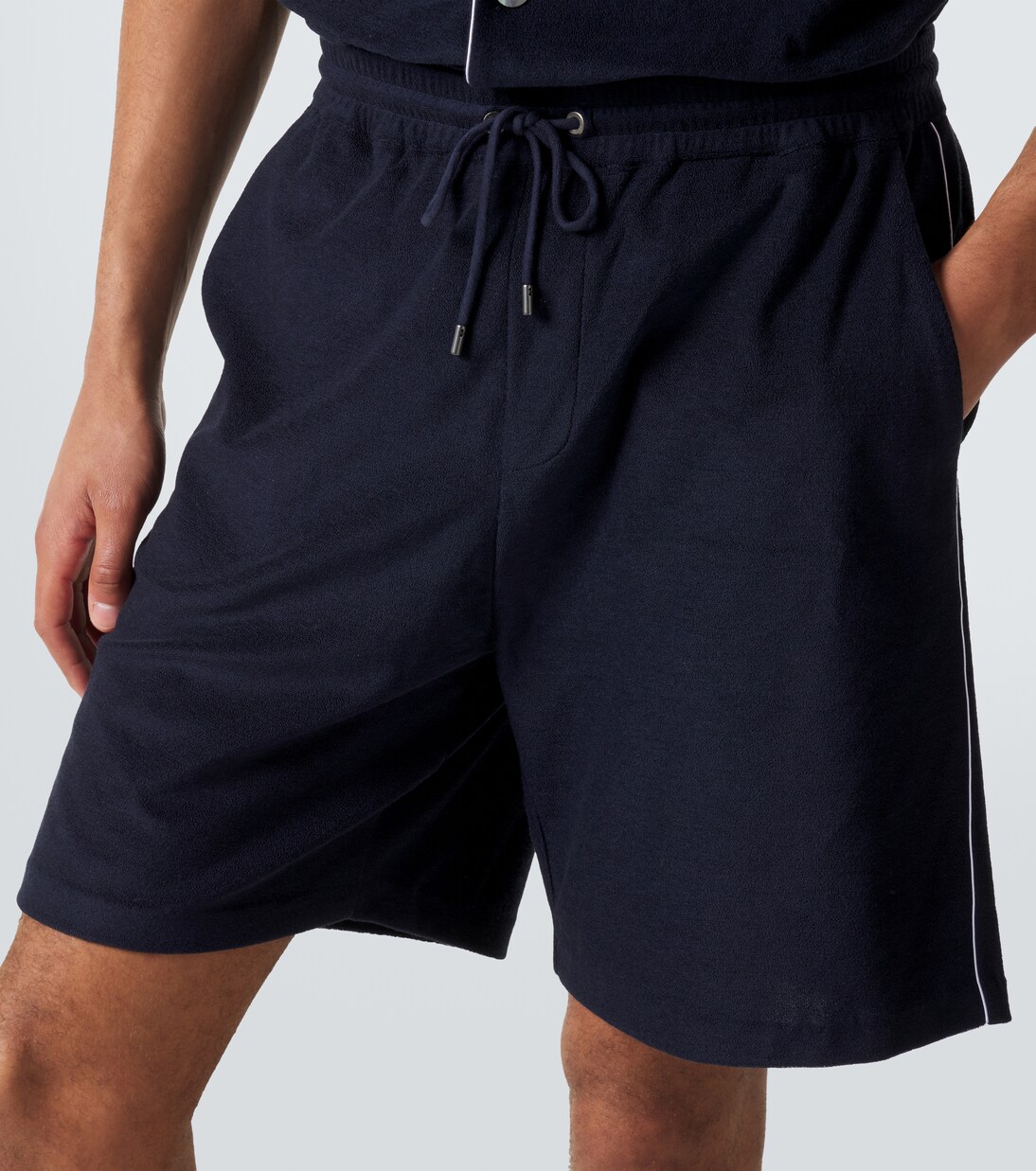 Cotton and silk shorts | Ralph Lauren Purple Label