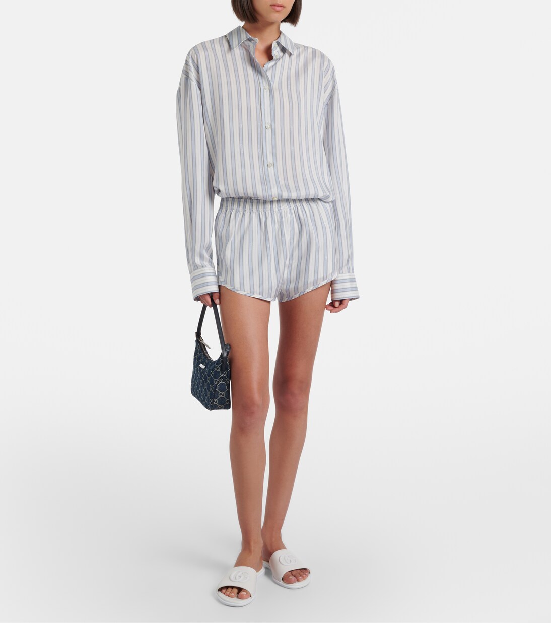 Mules Double G en cuir | Gucci