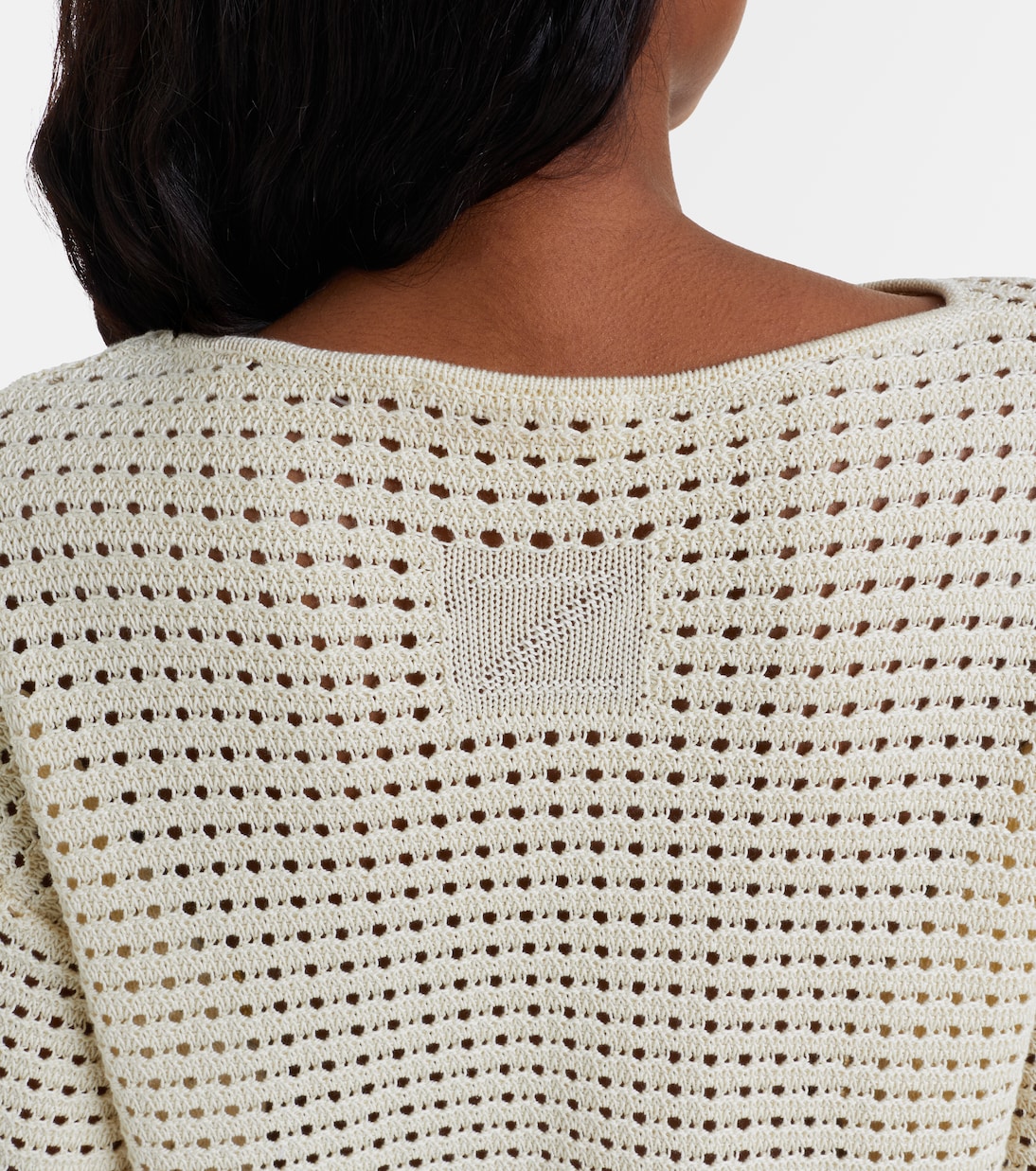 Indra crochet fringed cotton minidress | Zimmermann