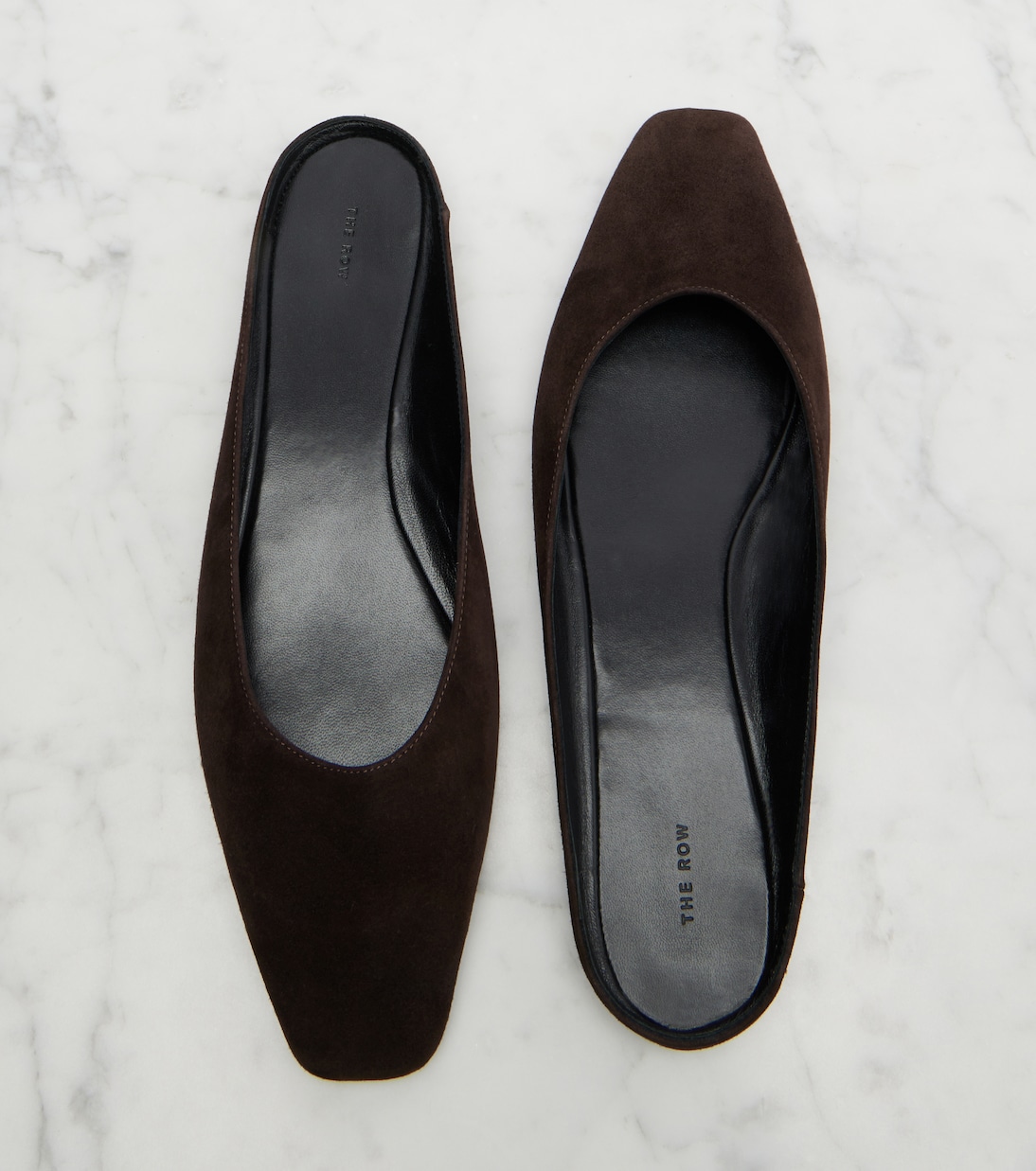 June suede mules | The Row