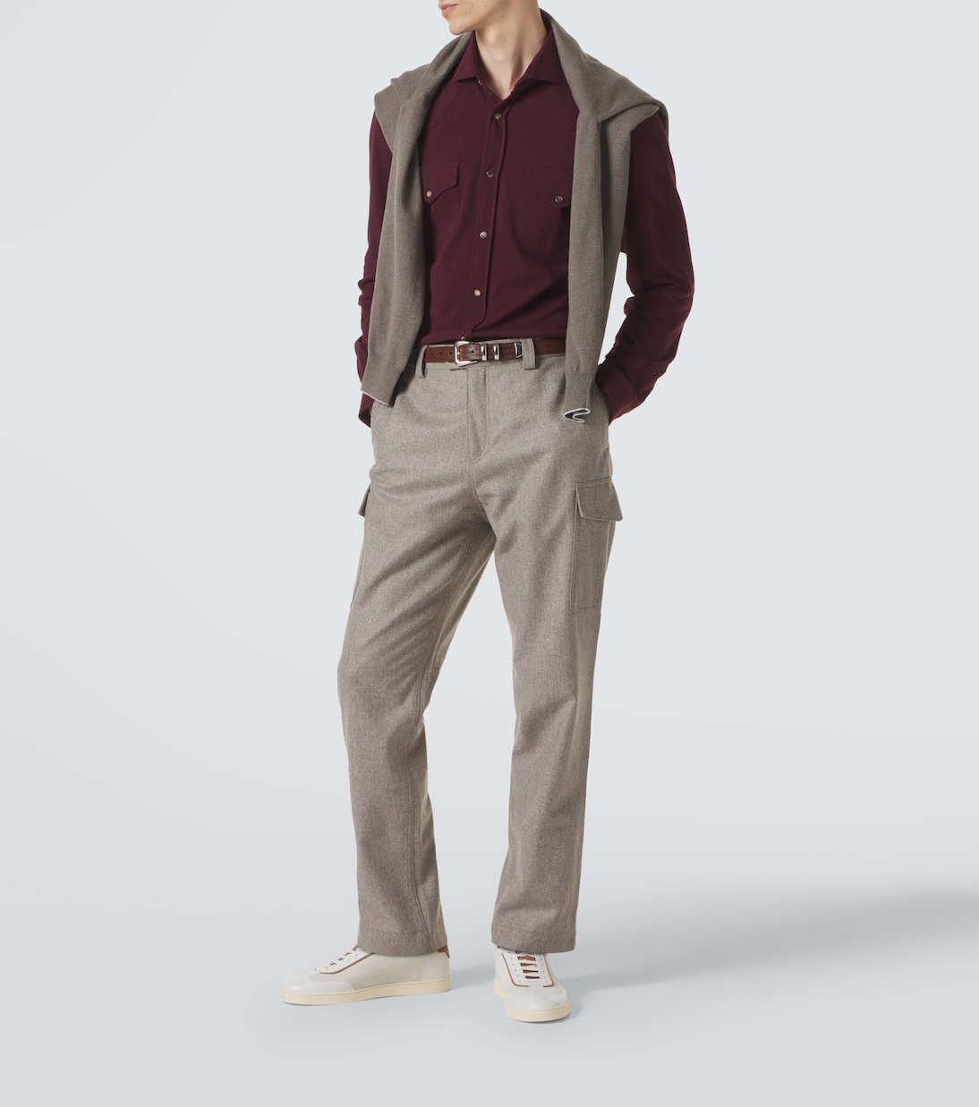 Wool tapered pants | Brunello Cucinelli