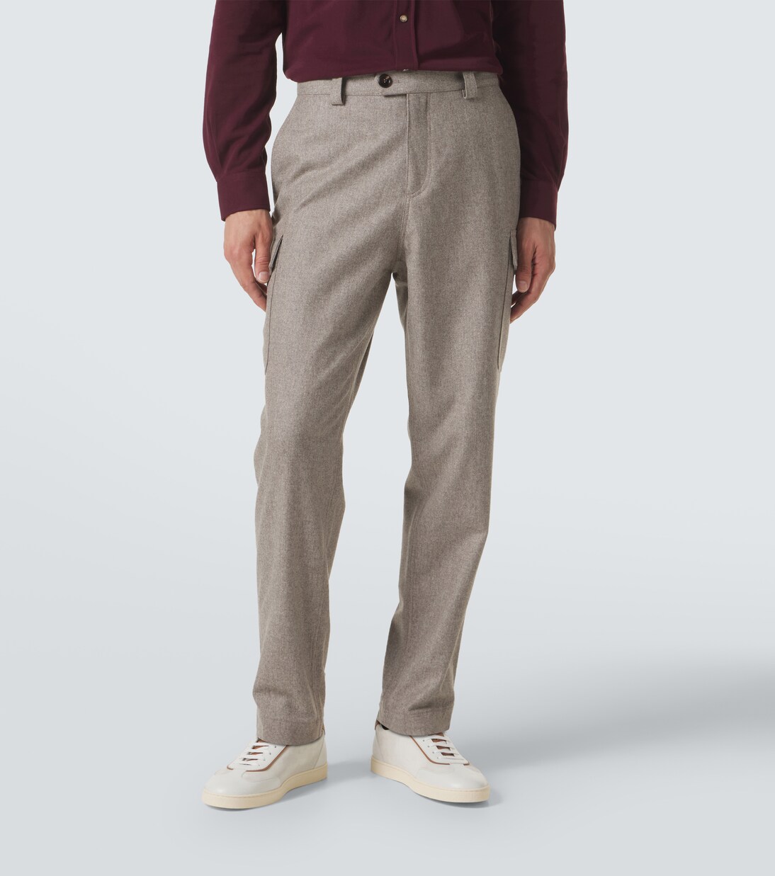 Wool tapered pants | Brunello Cucinelli