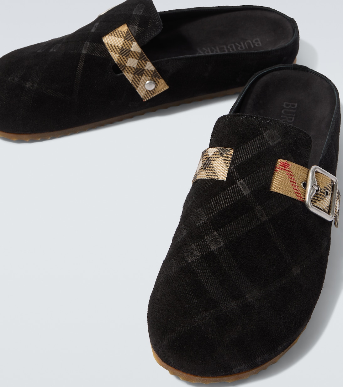 Zuecos Urchin de ante | Burberry
