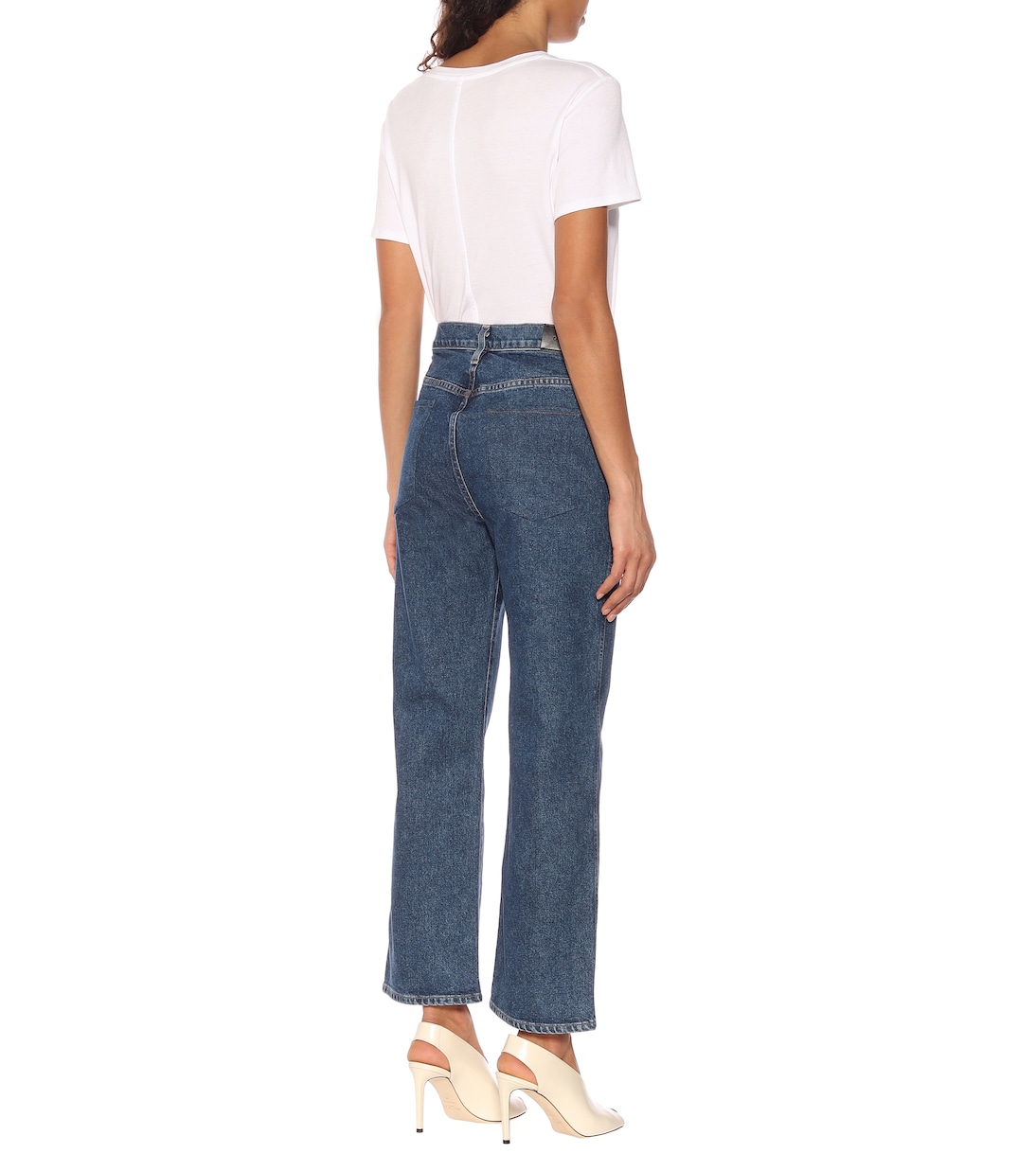 High-rise cropped wide-leg jeans | Goldsign