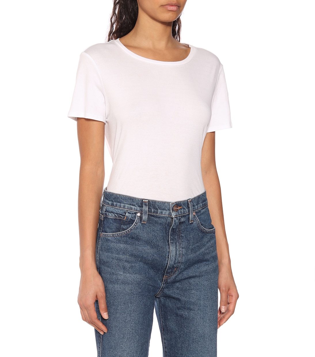 High-rise cropped wide-leg jeans | Goldsign