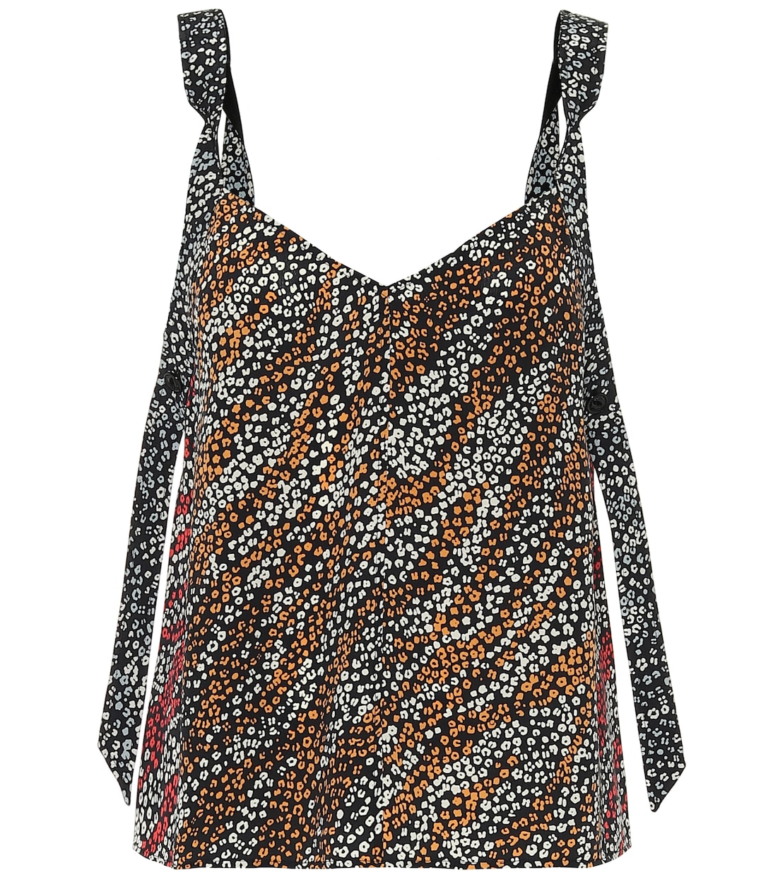 Bedrucktes Top Collette aus Seide | Rag & Bone