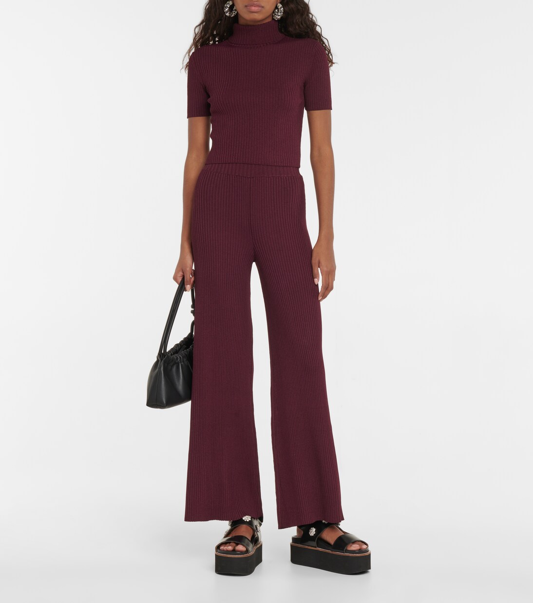 Pantalon Nash à taille haute | Staud