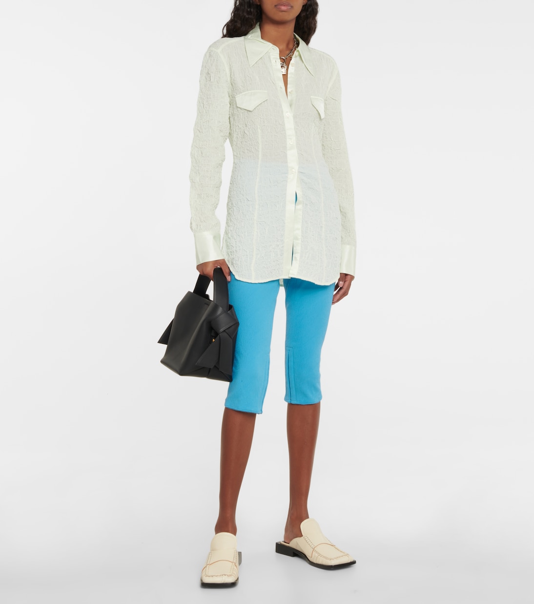 Bluse aus einem Baumwollgemisch | Acne Studios