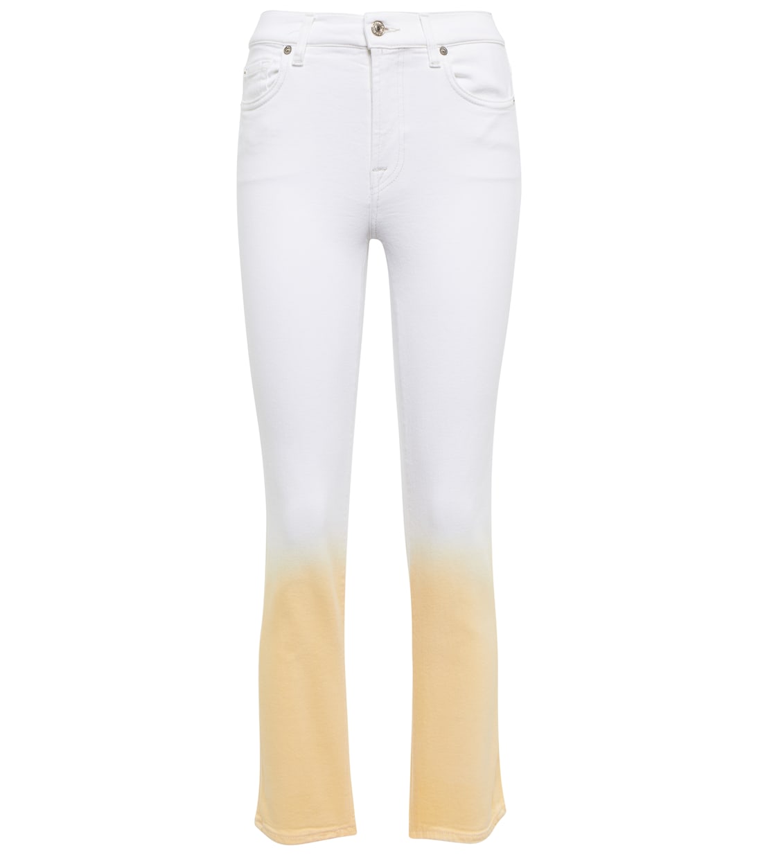 Mid-Rise Jeans The Straight Crop | 7 For All Mankind